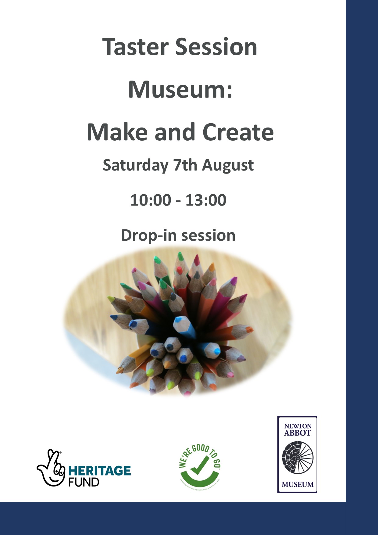 Taster Session Poster less info 07.08.2021-1 | Newton Abbot Museum