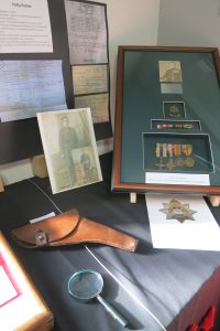 A huge thankyou to Grahame Parker for sharing his great uncle Holly Parker’s story, pictured here , with documentation, photographs and medals including the impressive Military Cross.