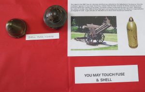 Some items on show were able to be touched