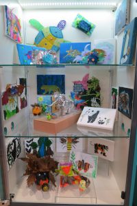 In 2021 visitors created endangered animals using recycled materials to coincide with the COP26 conference