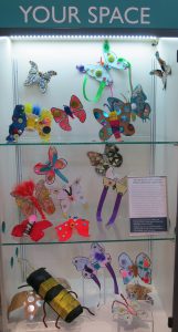 In 2022 we ran another recycled art workshop, these time themed around insects in celebration of the butterflies in the museum collection